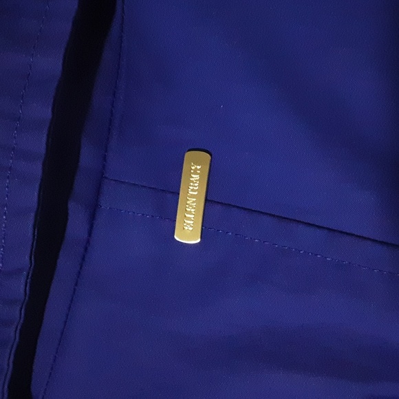 ELLEN TRACY Supreme Women's Royal Blue Trench Coat - Picture 8 of 13